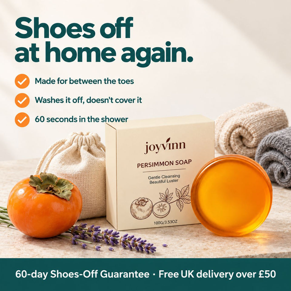 Shoes off at home again: the foot bar that washes odour off between the toes