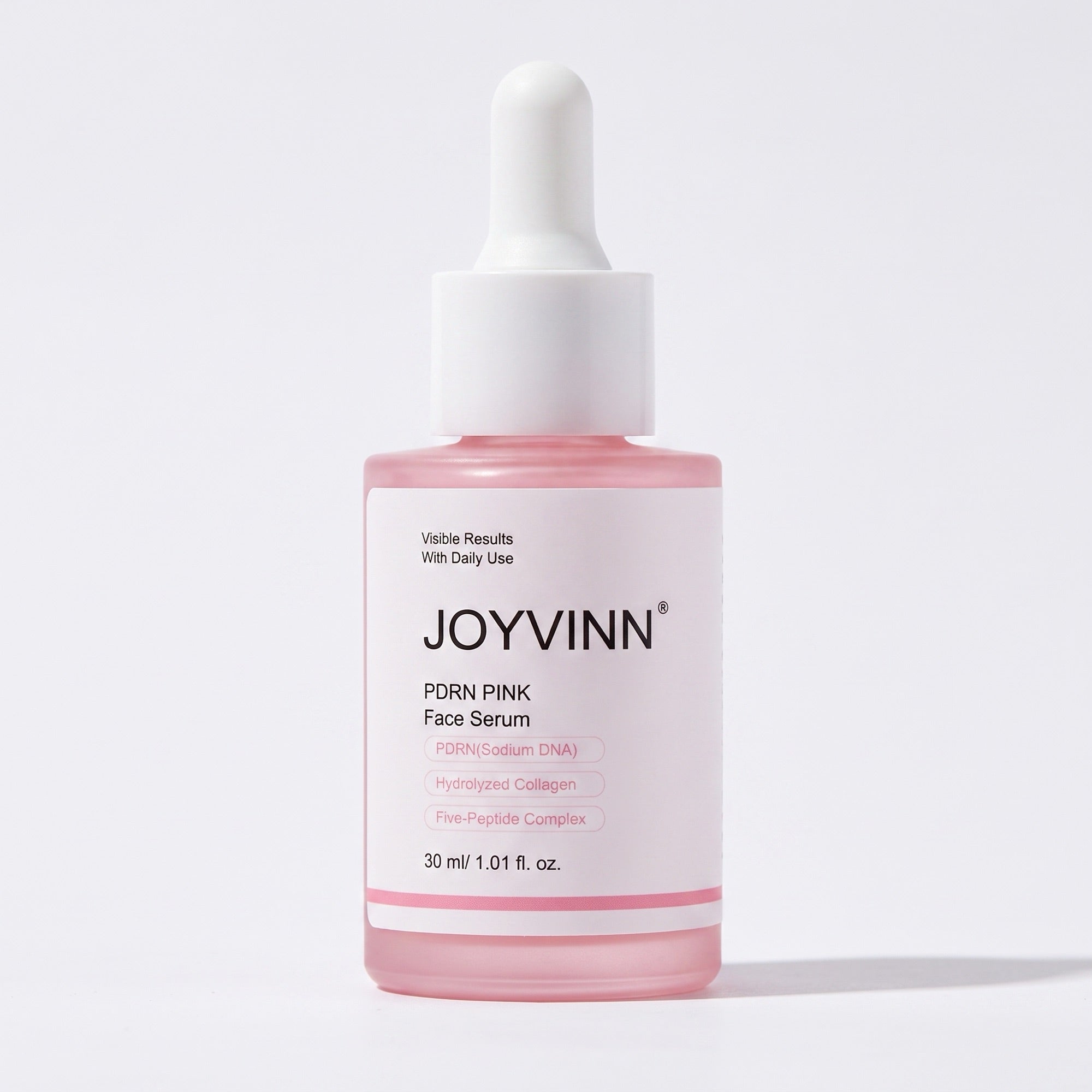 Rückseite des JOYVINN Serums mit Angaben zum Produkt